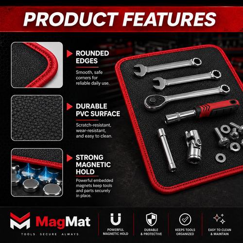 MagMat Magnetic Tool Mat Set
