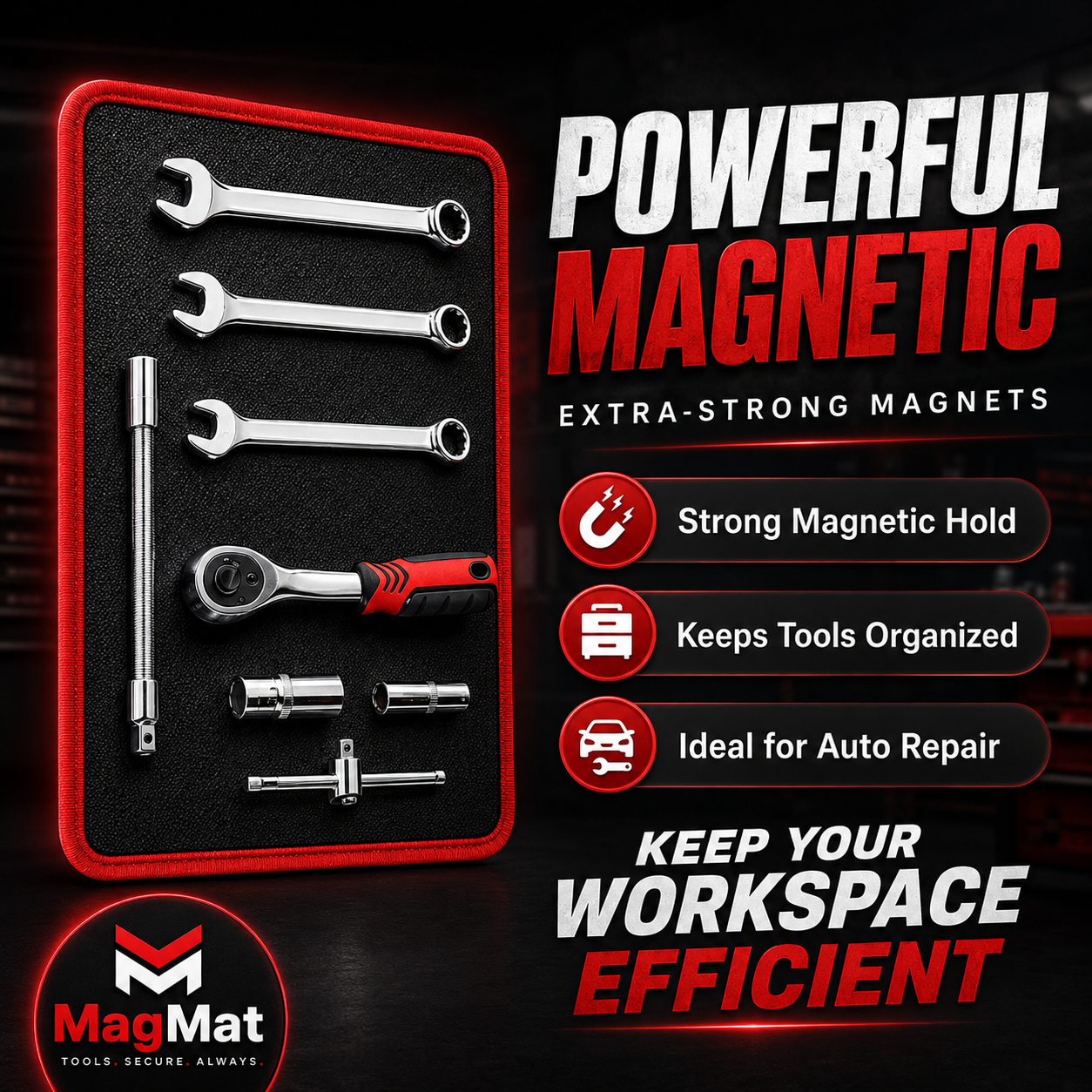 MagMat Magnetic Tool Mat Set