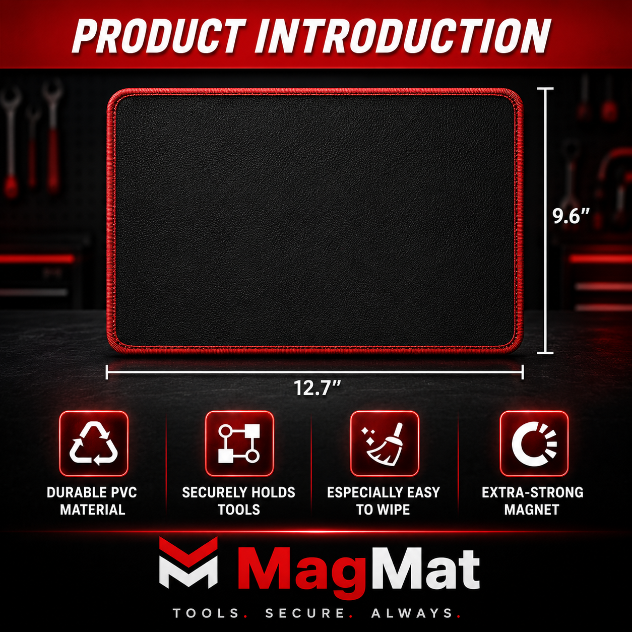 MagMat Magnetic Tool Mat Set