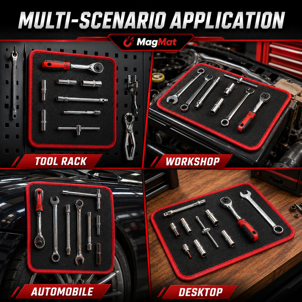 MagMat Magnetic Tool Mat Set